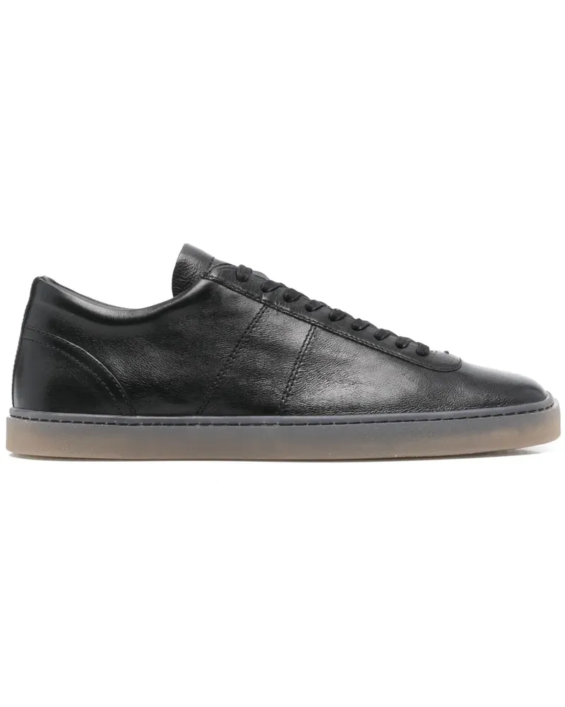 Christophe Lemaire Sneakers aus Leder - Schwarz Schwarz