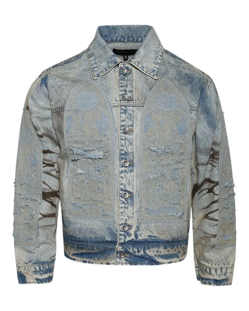 WHO DECIDES WAR Mechanic Signature Jacke - Blau Blau