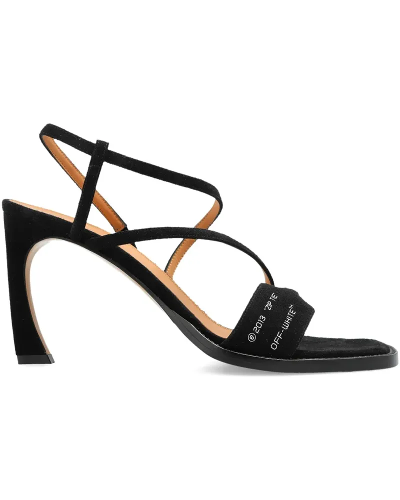 OFF-WHITE Sandalen mit Riemchen - Schwarz Schwarz