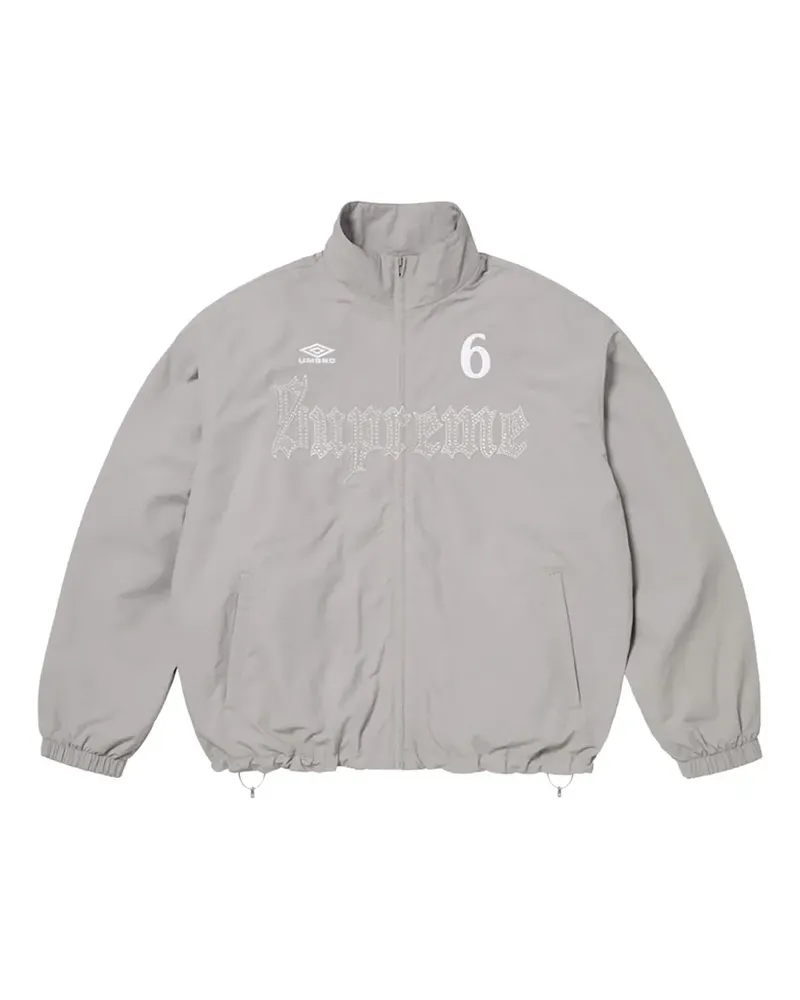 Supreme Being x Umbro Jacke mit Strass - Grau Grau