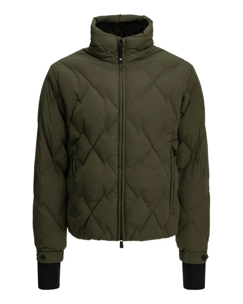 Moncler Bramans Jacke mit Rautensteppung - Grün Grün