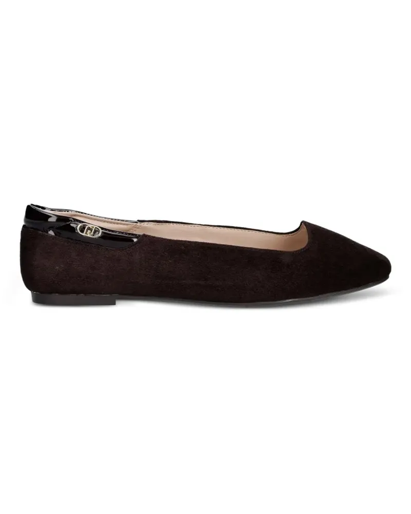 Liu Jo Ballerinas mit mandelförmiger Kappe - Braun Braun