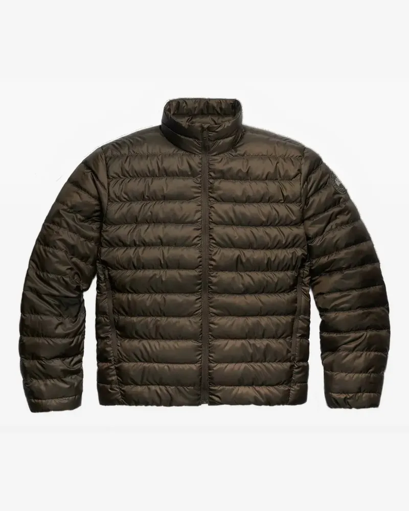 Canada Goose Stratus logo-patch quilted jacket - Braun Braun