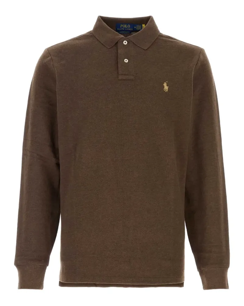 Ralph Lauren Poloshirt mit Polo Pony-Stickerei - Schwarz Schwarz