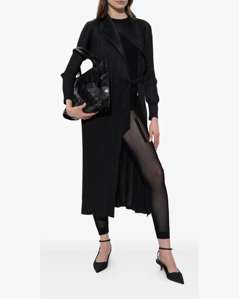 Issey Miyake zip-detail leggings - Schwarz Schwarz