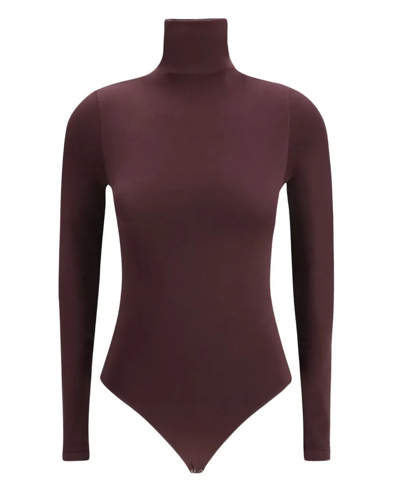 Wolford turtleneck long-sleeve bodysuit - Braun Braun