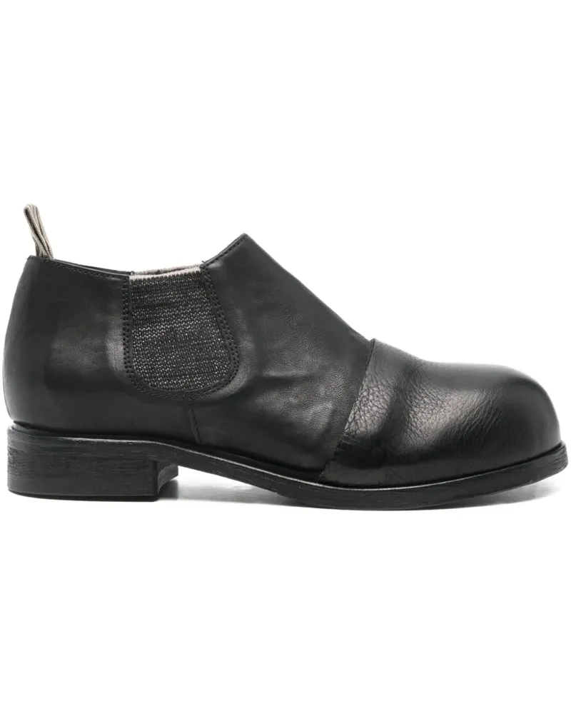 Ziggy Chen Stiefel mit Einsatz - Schwarz Schwarz