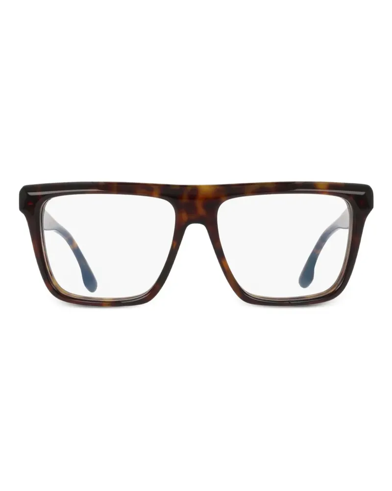 Victoria Beckham Brille mit eckigem Gestell - Braun Braun
