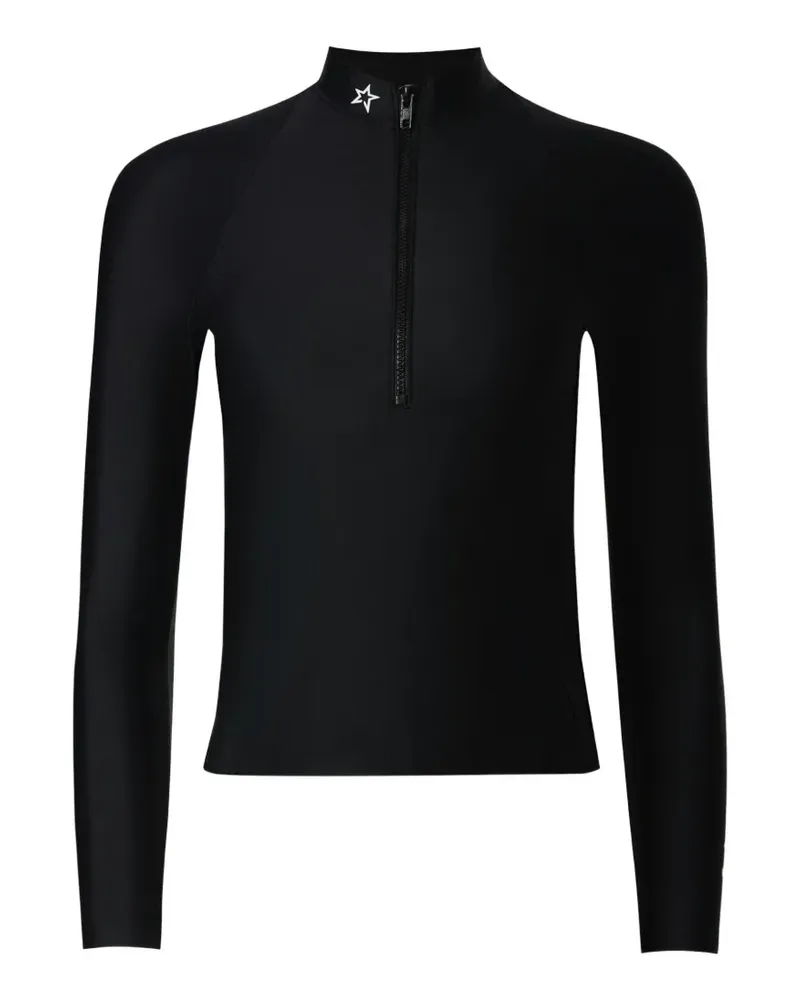 Perfect Moment Tempest Rash Guard Badeoberteil - Schwarz Schwarz