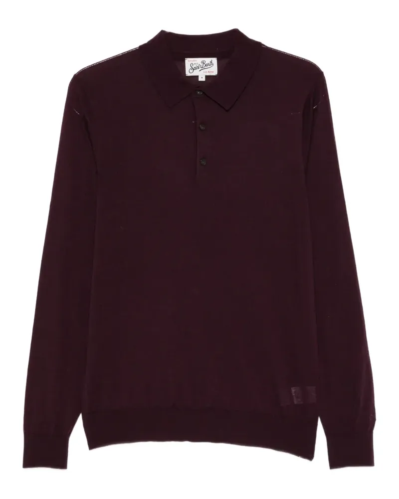 MC2 Saint Barth Alfie long-sleeve polo shirt - Violett Violett