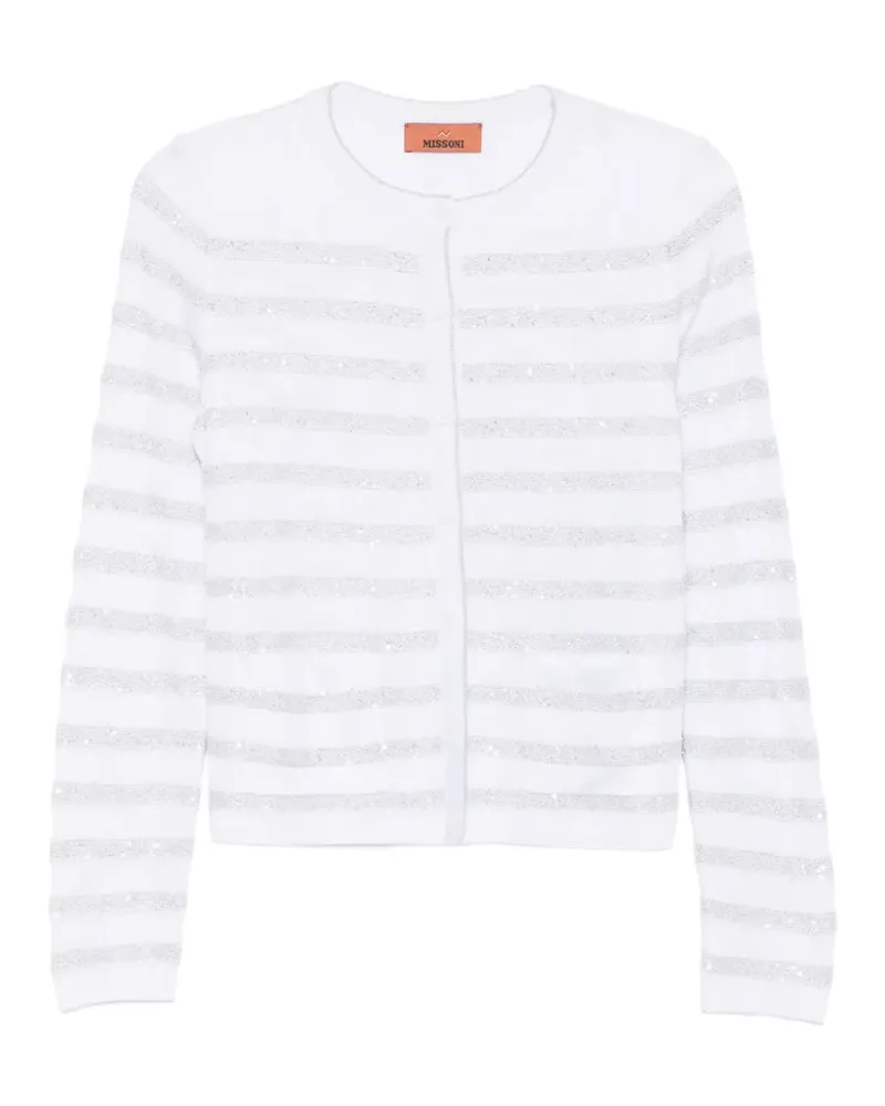 Missoni buttoned cardigan - Weiß Weiß