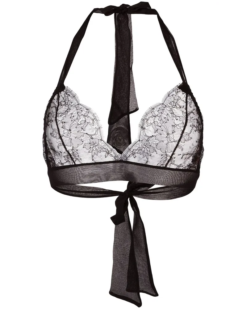 Gilda & Pearl Goddess Boudoir' Triangel-BH Schwarz