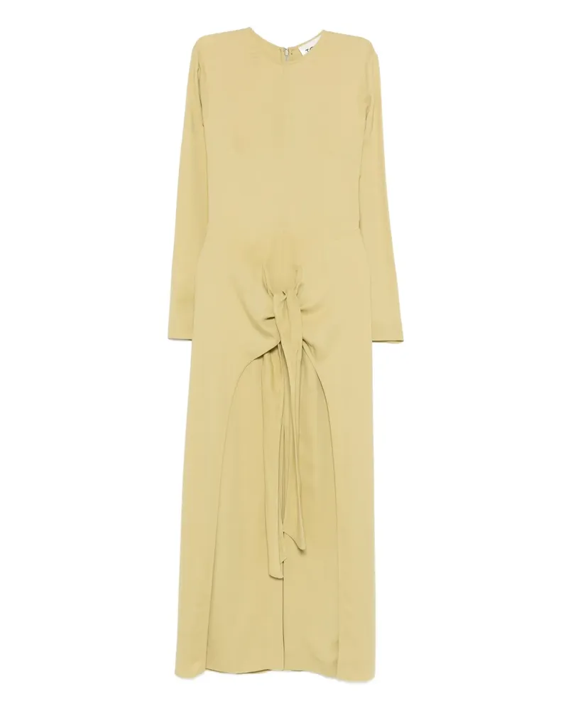 TOVE long-sleeve maxi dress - Nude Nude
