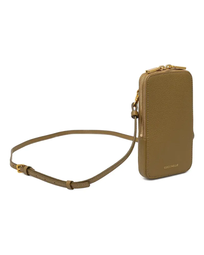 Coccinelle Mini Flor Handytasche - Grün Grün