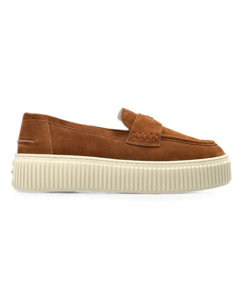 Furla Sky Slip-On-Sneakers aus Wildleder - Braun Braun