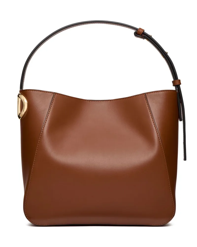 Valentino Garavani VLogo Side Beuteltasche - Braun Braun
