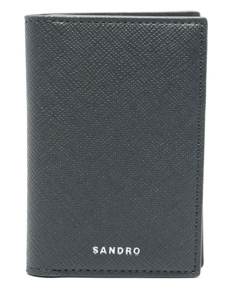 Sandro Reconstructed Portemonnaie - Grau Grau