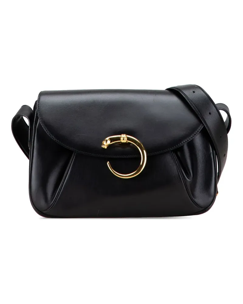 Cartier 1990-2025 Panthere Umhängetasche - Schwarz Schwarz