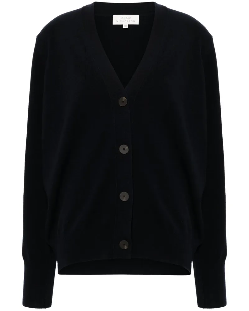 Studio Nicholson Rall Pullover - Blau Blau