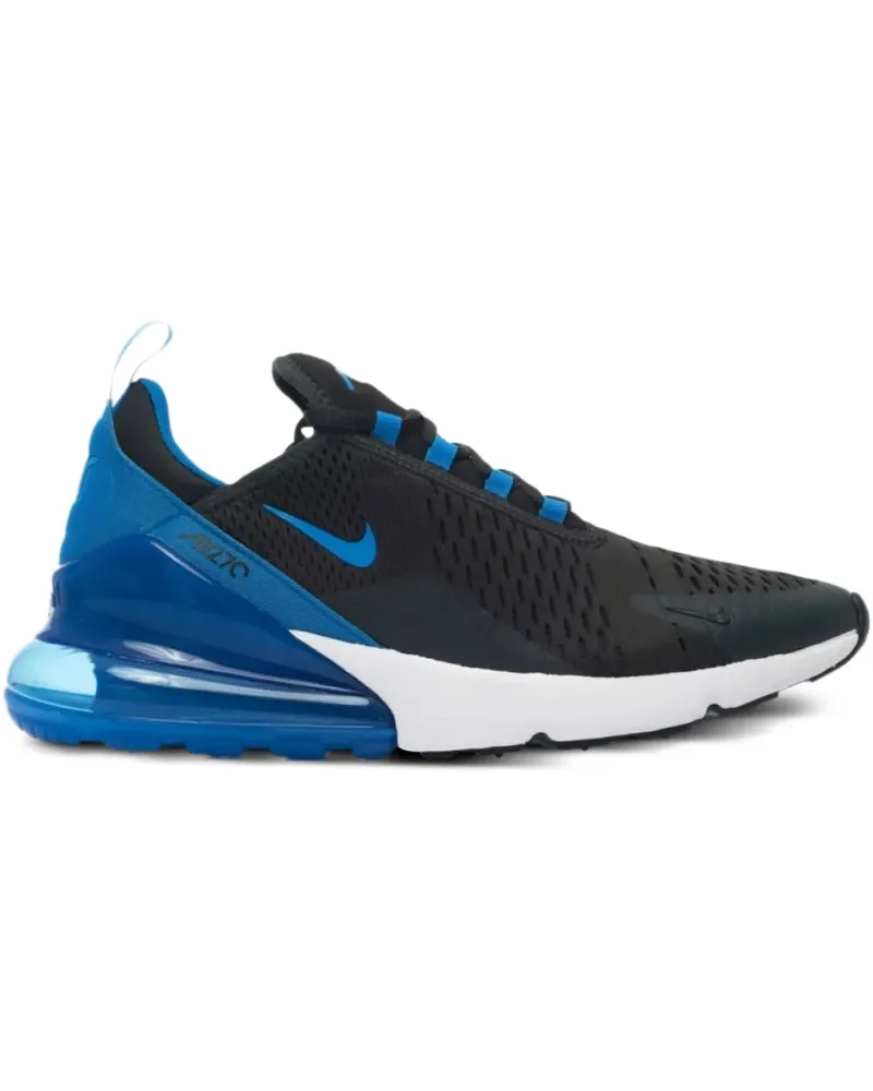 Nike Air Max 270 "Anthracite/Black/White/Light Photo Blue" Sneakers - Schwarz Schwarz