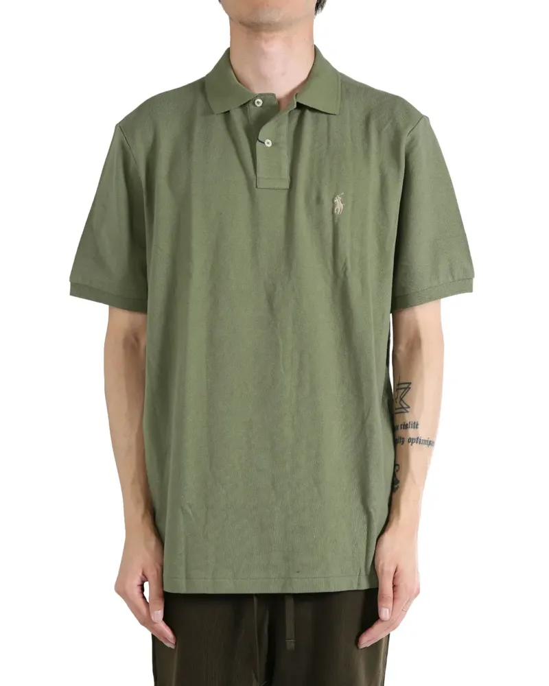 Ralph Lauren embroidered logo polo shirt - Grün Grün