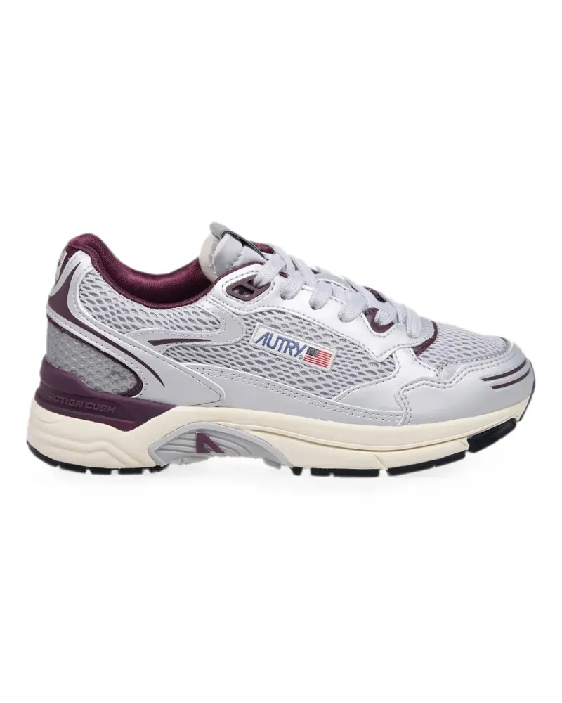 AUTRY Hyperway Sneakers mit Mesh-Einsätzen - Silber Silber
