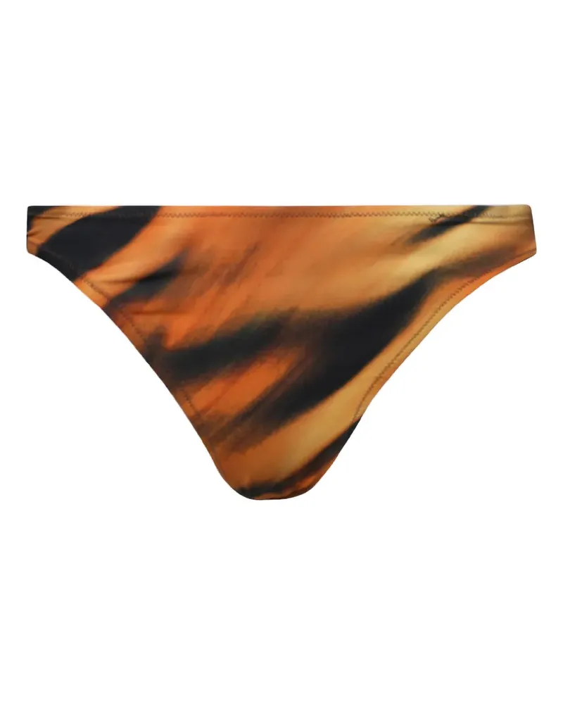 SKIMS x Roberto Cavalli dipped bkini bottoms - Orange Orange