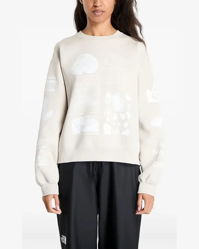 Nike ACG Sweatshirt mit grafischem Print - Nude Nude