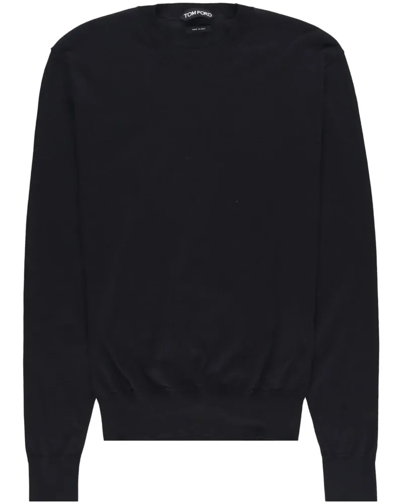 Tom Ford Pullover mit rundem Ausschnitt - Schwarz Schwarz