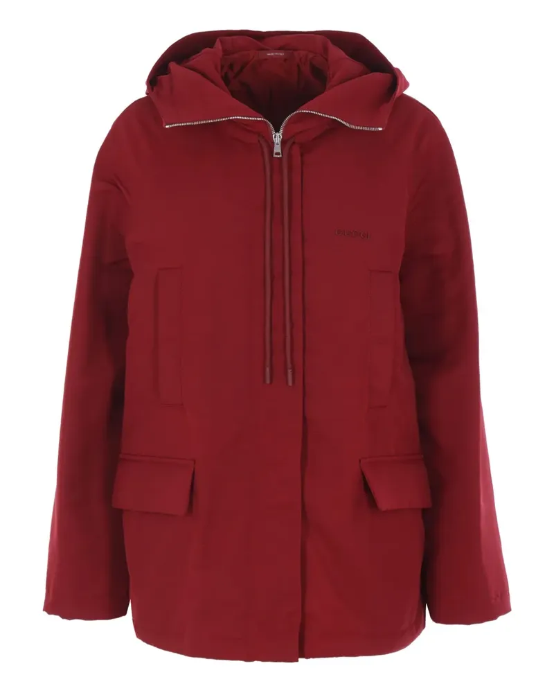 Gucci hooded logo jacket - Rot Rot