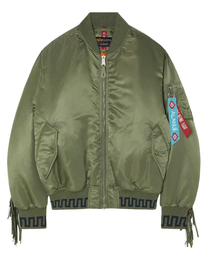Alanui x Alpha Industries Bomberjacke - Grün Grün