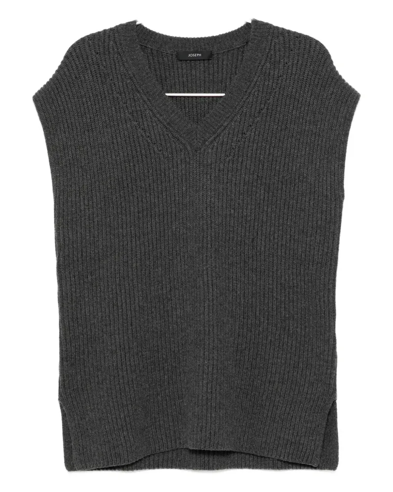 Joseph knitted vest - Grau Grau