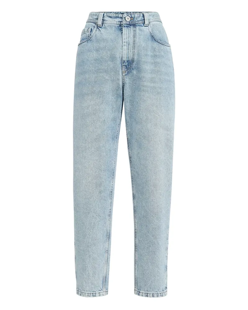 Brunello Cucinelli Five-Pocket-Jeans - Blau Blau