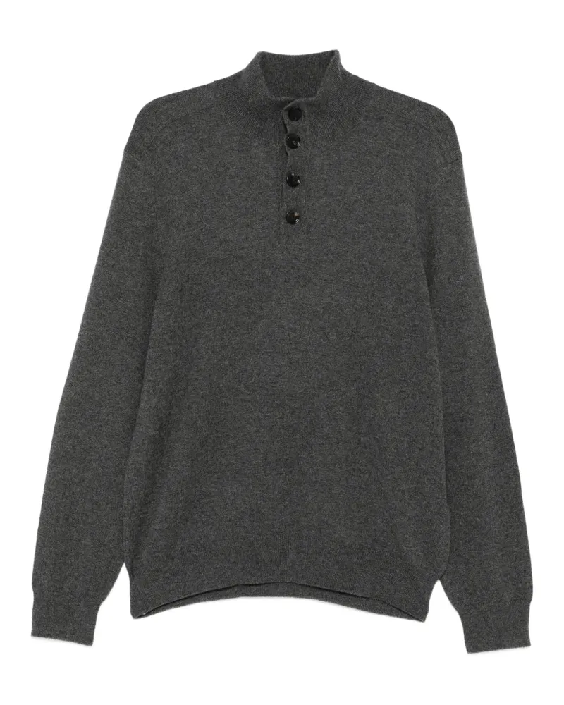 Brioni mock-neck sweater - Grau Grau