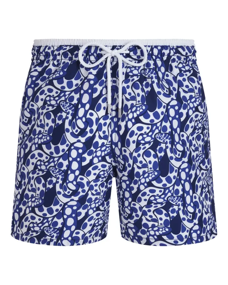 Vilebrequin Drymobius Badeshorts mit Print - Blau Blau