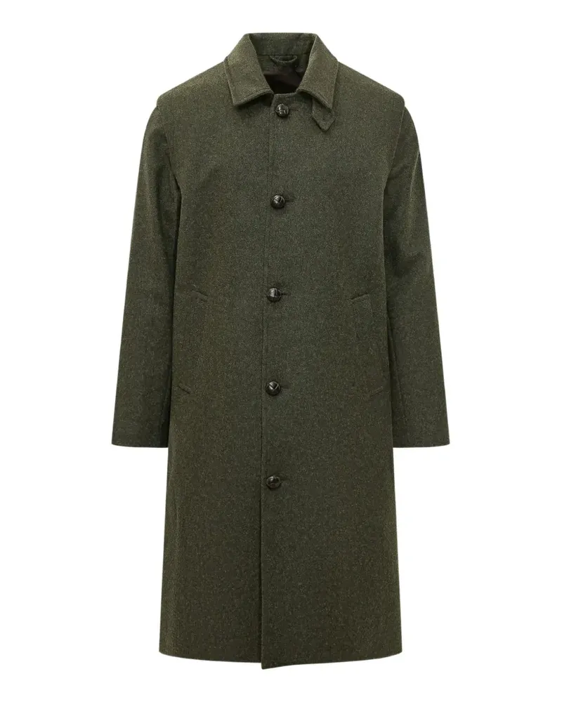Schneiders Alexander button-up coat - Grün Grün