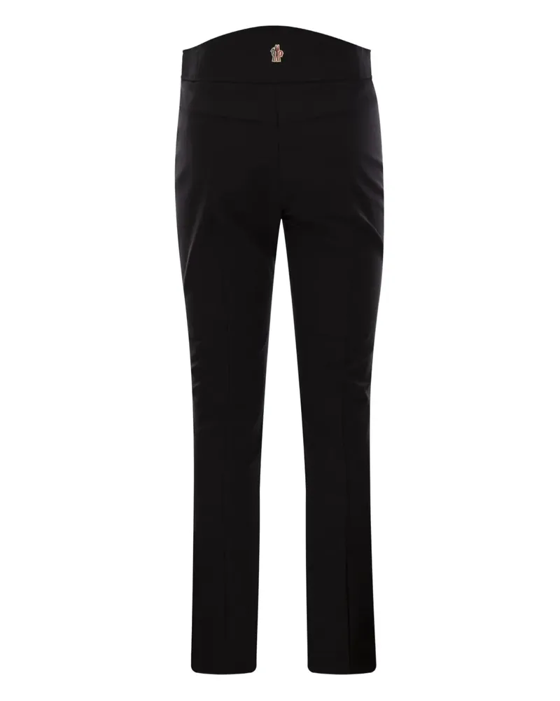 Moncler Twill-Hose mit Reißverschluss - Schwarz Schwarz
