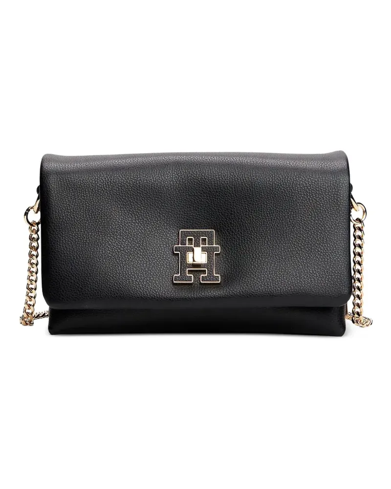 Tommy Hilfiger Tasche mit Kettenriemen - Schwarz Schwarz