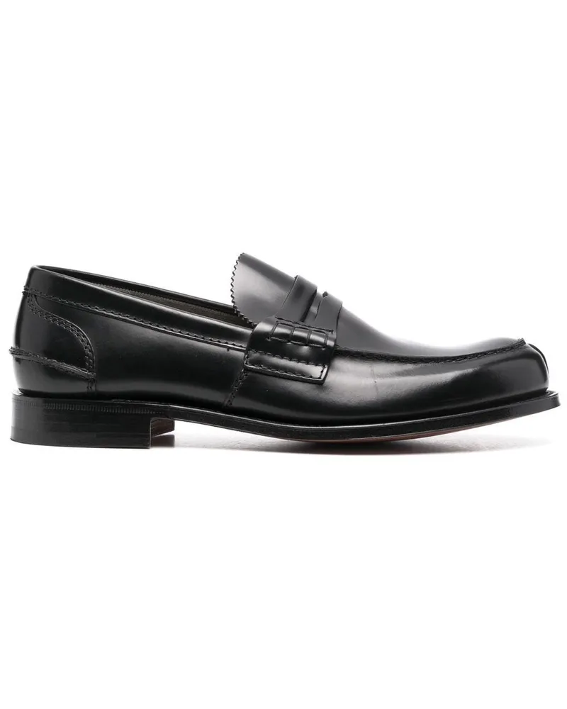 Church's Pembrey Loafer mit Glanzoptik - Schwarz Schwarz