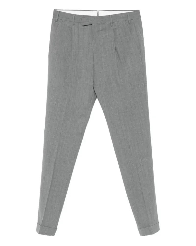 PT TORINO Hose mit verdecktem Verschluss - Grau Grau