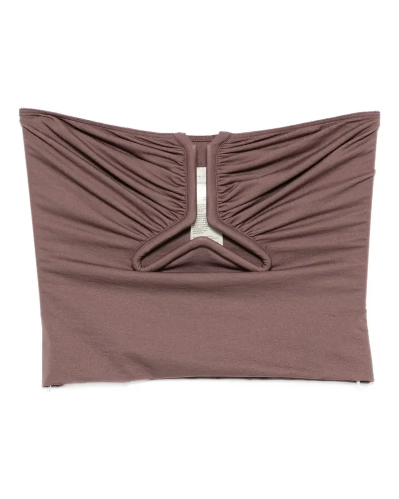 Rick Owens Alannah cut-out bustier top - Violett Violett