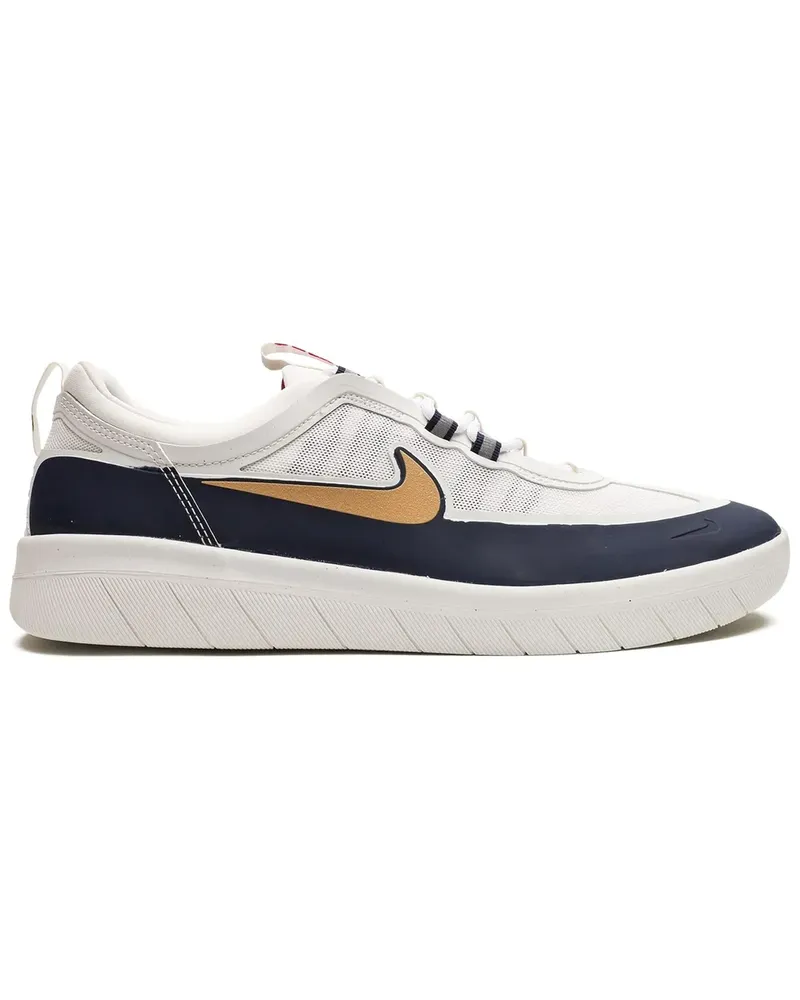 Nike SB Nyjah Free 2.0 Sneakers - Weiß Weiß