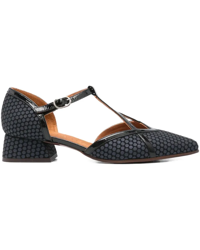 Chie Mihara Pumps mit Polka Dots 40mm - Blau Blau