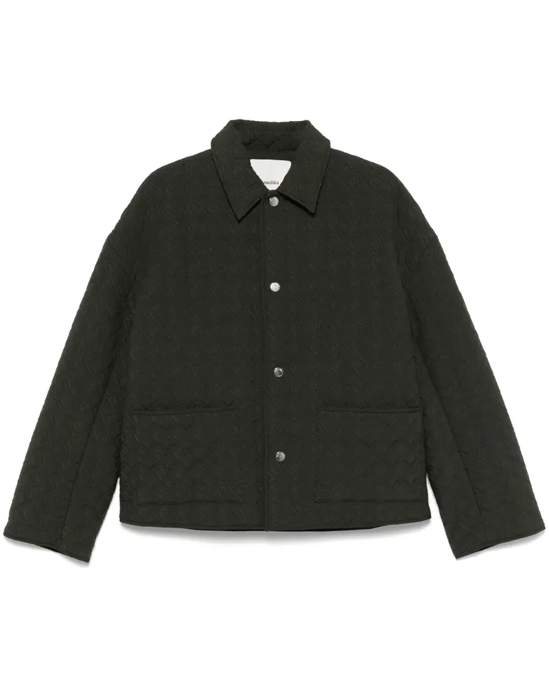 Nanushka Gibbson Hemdjacke - Grün Grün