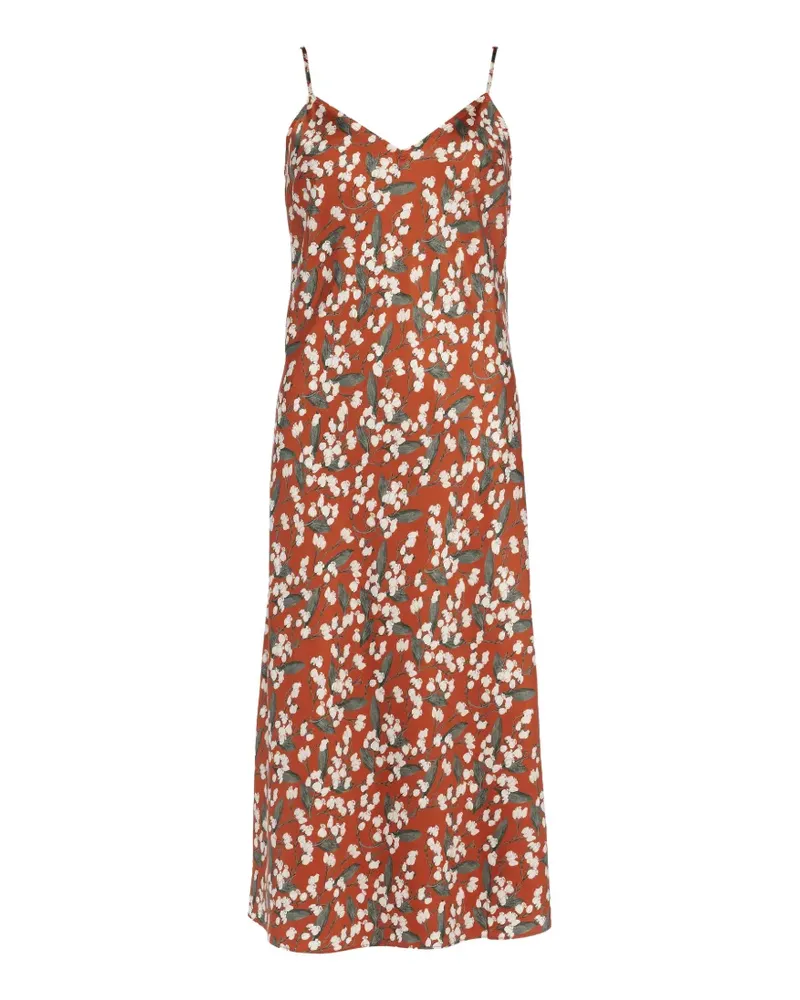 Eres Clarine Nachthemd mit Blumenprint - Orange Orange
