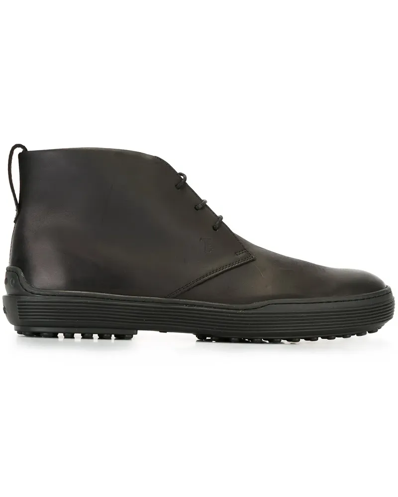 TOD'S Desert-Boots mit Schnürung - Schwarz Schwarz