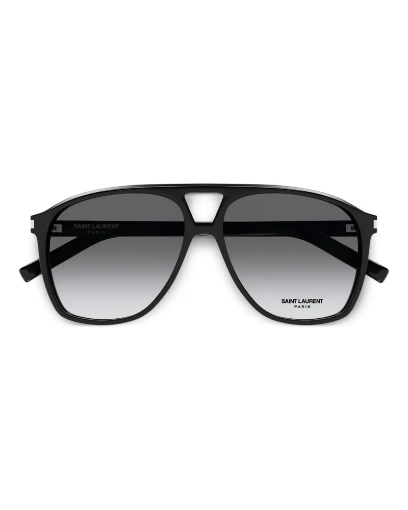 Saint Laurent Getönte Pilotenbrille - Schwarz Schwarz
