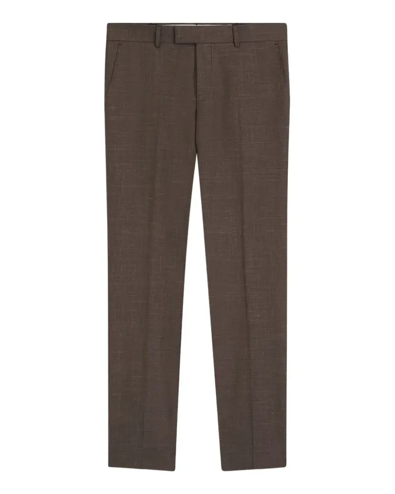 HUGO BOSS Klassische Slim-Fit-Hose - Braun Braun