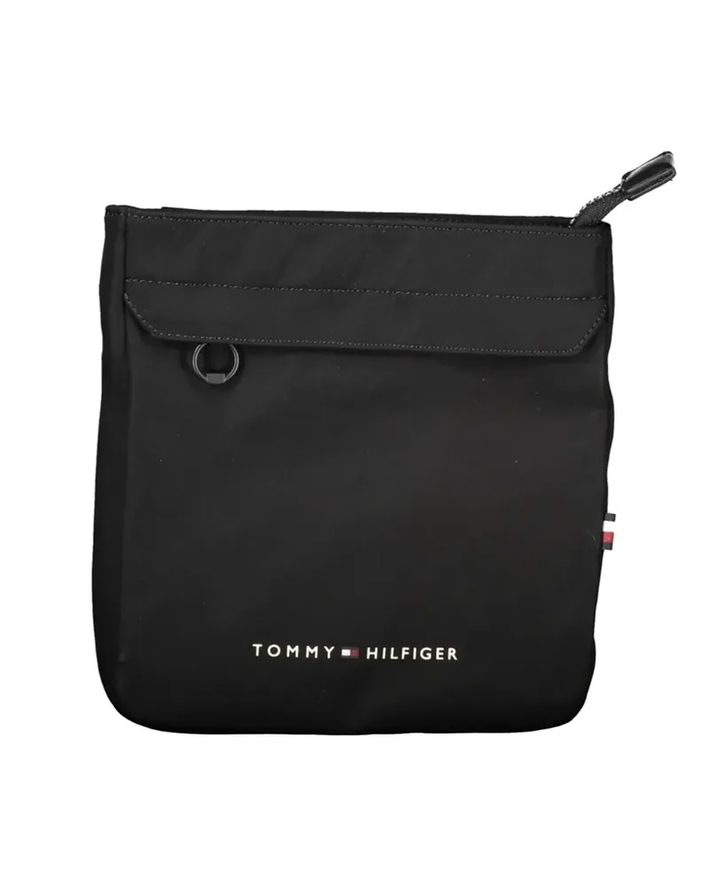 Tommy Hilfiger logo-print shoulder bag - Schwarz Schwarz