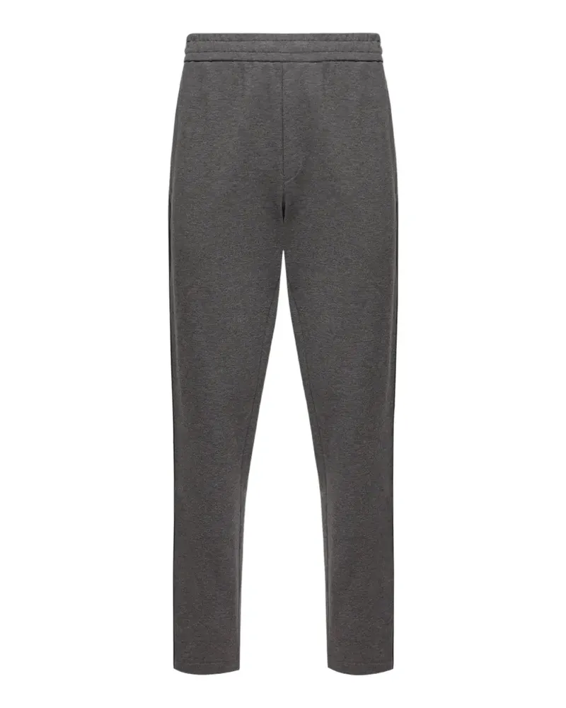 Moncler logo-patch track pants - Grau Grau